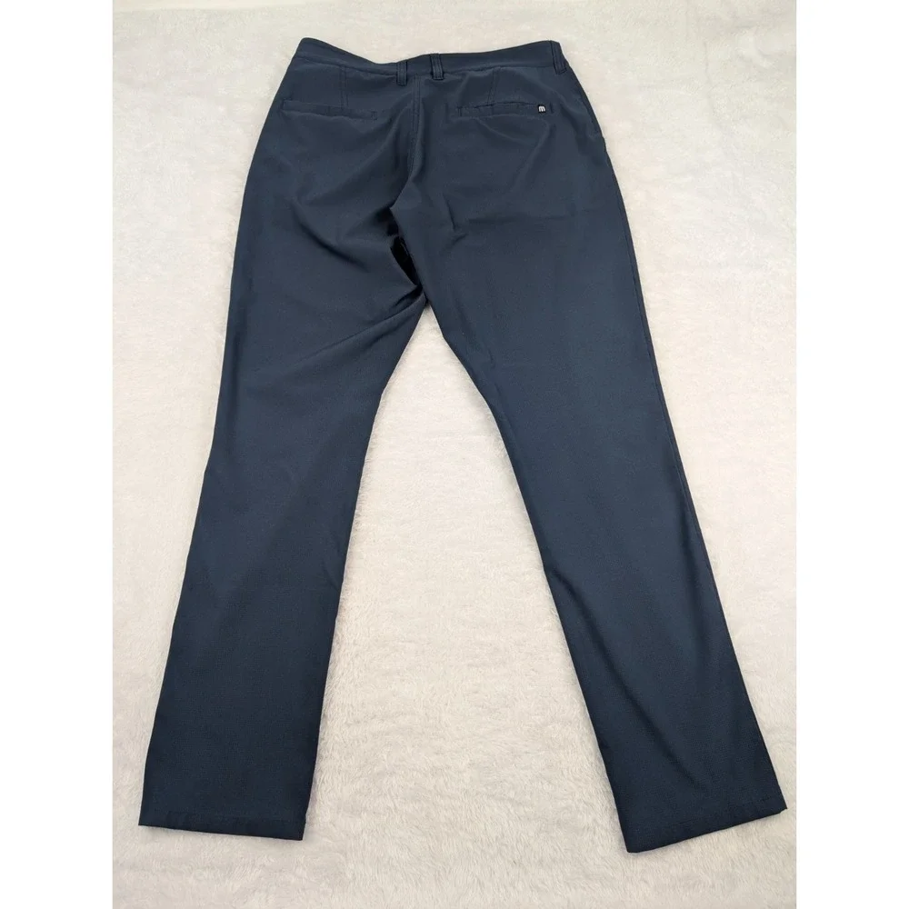 Travis Mathew Pants Men's 32x31 Blue Stretch Performance Golf Casual‎ 1MQ184
